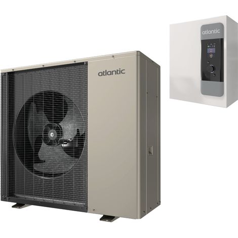 Pompe à chaleur monobloc air/eau Alfea Excellia M Compact 8 kW monophasée - ATLANTIC - 526985