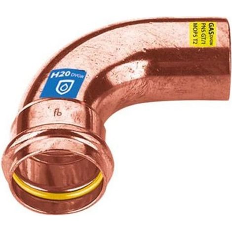 Coude 90° MF/M 15 mm raccord combiné Frabo DVGW