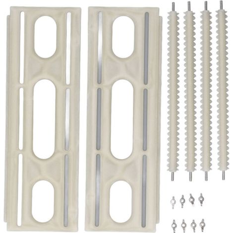 Support de Rangement pour Disques Vinyle en Plastique ABS de Grande capacité Design en Dents de Scie, Support de Stockage pour Disques Vinyle Résistant à la Flexion Accessoires de