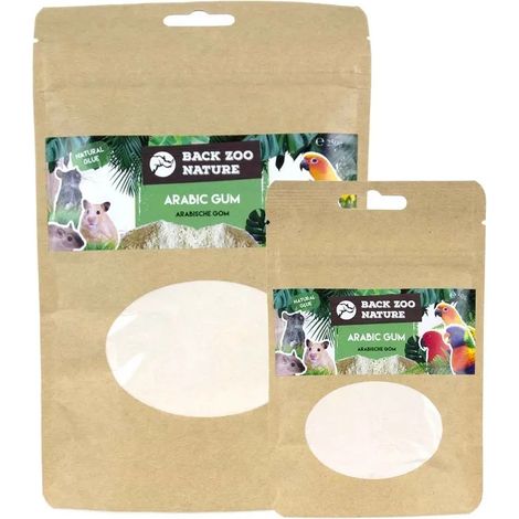 Back Zoo Nature - Gomma arabica per pappagalli 250g (1/3)