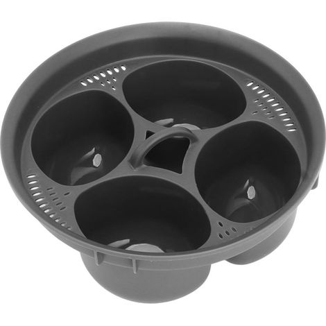 Cesta vaporera multifuncional de PP apto para uso alimentario con 4 moldes para huevos, accesorio vaporizador de huevos para TM5 (1/5)