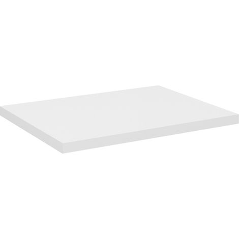 Piano lavabo VANO – Bianco alpino – L50 × P40 × H2 cm – Eleganza compatta da appoggio