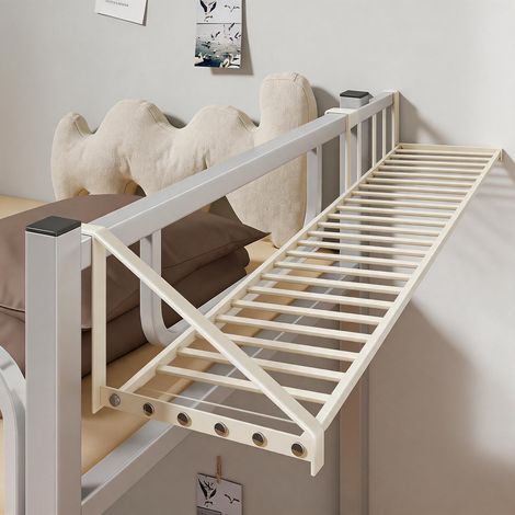 JSSEVN - Toallero plegable multifuncional, organizador de ropa sin necesidad de taladrar  para el hogar, dormitorio, hotel, restaurante, apartamento (1/4)