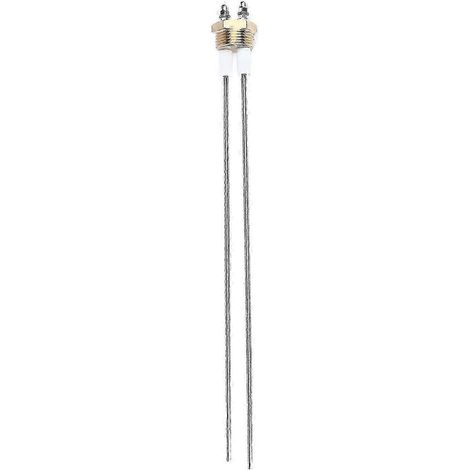 Sonde de niveau d'eau compatible, sonde de niveau d'eau pour chaudière en laiton et acier inoxydable à 2 broches, isolée en PTFE (1/5)