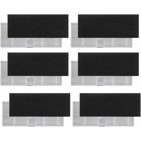 Filtre Hepa de rechange pour aspirateur robot Proscenic 850T 12-Pack (1/2)