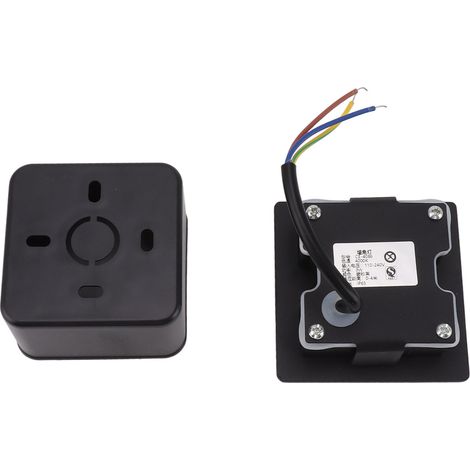 Éclairage d'escalier LED en aluminium avec détecteur crépusculaire et de mouvement, indice de protection IP65, 3 W, 110-240 V, pour couloir, placard ou chambre. (1/5)
