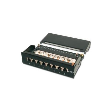 Patch panel 8 port Cat. 6 STP desktop (1/4)