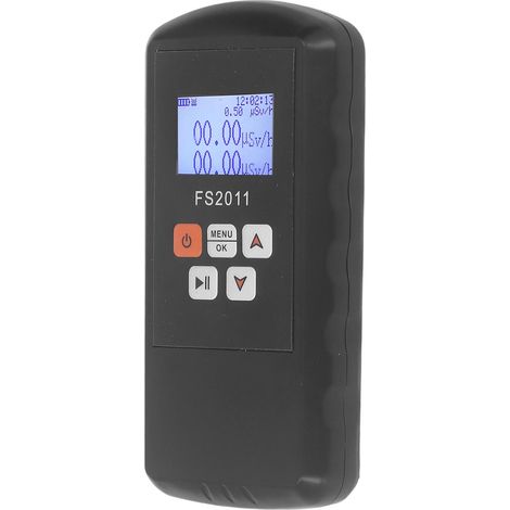 Compteur Geiger, détecteur de rayonnement nucléaire, dosimètre de rayonnement avec affichage numérique, moniteur de rayonnement portable. (1/5)