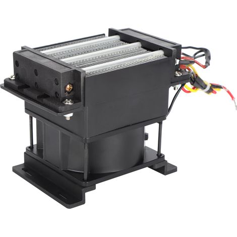 Chauffage ventilateur PTC 220V 500W, radiateur soufflant électrique mural, appareil de chauffe compact pour atelier et garage, thermoplongeur céramique à convection (1/5)