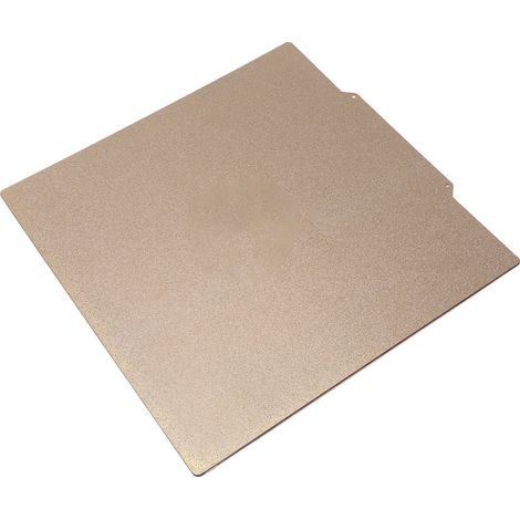 Plaque magnétique PEI 310x310 mm, film magnétique givré avec revêtement PEI pulvérisé pour lit d'imprimante 3D, surface texturée, adhérence optimale, remplacement facile, 1 pièce. (1/5)