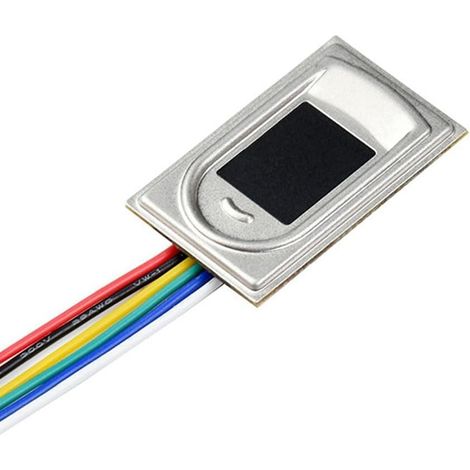 Capteur D'Empreintes Digitales Capacitif Module D'Empreintes Digitales Capacitif Communication UART Capteur D'Empreintes Digitales Tactile Intégré Carré Reconnaissance de Haute Précision (1/5)
