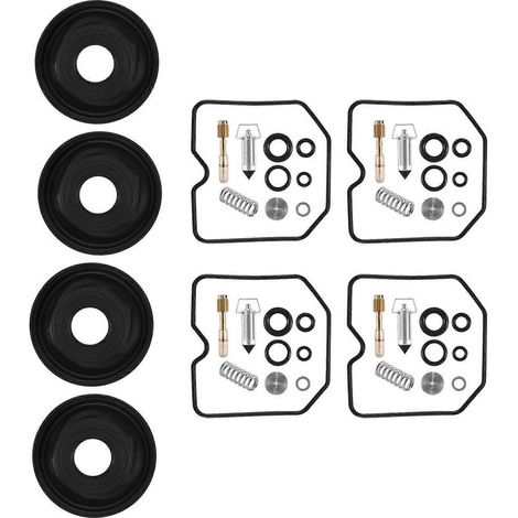 kigbf-for GPZ400R ZX400 GPZ400 GPZ ZX 400 R Motorcycle Carburetor Repair Kit Floating Needle Gasket Air Sc (1/5)