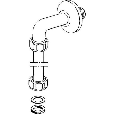 Hansa Anschlussrohr 59901431 komplett