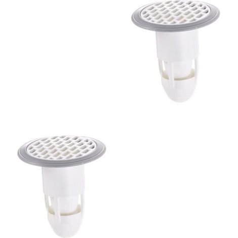 2 Pièces – Couvercle De Siphon De Sol De Cintres pour Placard Couvercle D'Évier Couvercle Résistant Aux Odeurs Panier D'Évier De Cuisine Filtre De (1/4)
