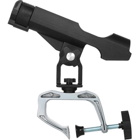 Support de Canne à Pêche 360° Rotatif - Rack de Fixation pour Canne de Pêche - Support Universel pour Kayak, Canoë, Bateau de Pêche et Radeau (1/5)