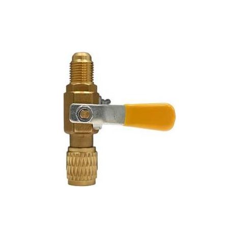 RUBINETTO DRITTO 1/4F - 5/16M Misura: 1/4"F-5/16"M
