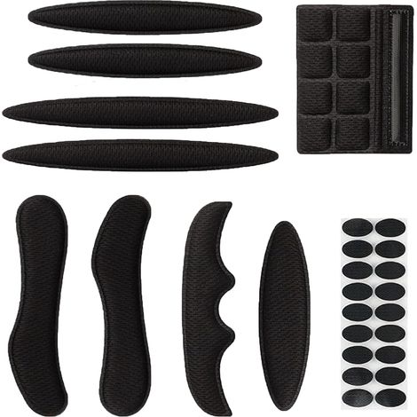 1 Set Mousse Casque Velo,Coussinet de Casque de Vélo Rembourrage de Casque Casque Rembourrage Kit,Mousse Casque Coussinets Anti-Collision Intérieurs,Accessoires de Casque Universels - Noir (1/5)