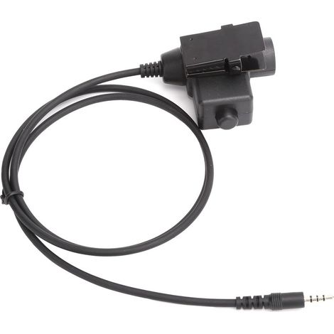 Câble PTT U94 avec Adaptateur Militaire 3.5mm pour iPhone Samsung HTC (1/5)