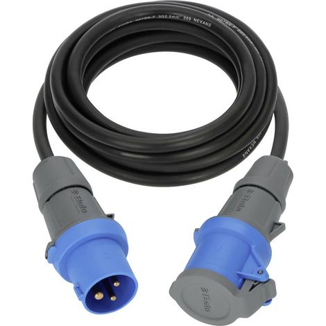 Brennenstuhl 1168650605 Alimentazione Prolunga CEE da campeggio Nero, Grigio, Blu 5 m H07RN-F 3G 2,5 mm² (1/5)