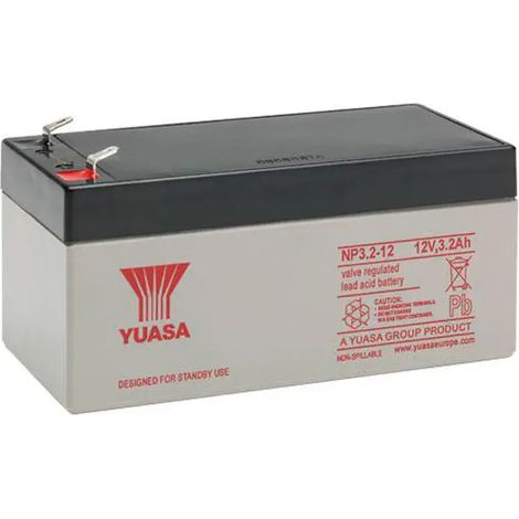 Batería Yuasa NP3,2-12 3,2Ah 12V (1/4)