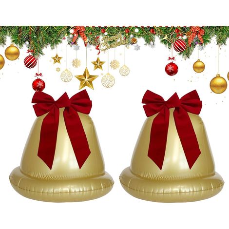 Boules de Noël gonflables Décor Festif Saisonnier des Fêtes  Boule décorative gonflable en PVC de Noël pour extérieur et intérieur pour intérieur, extérieur, jardin, patio, -cour, (1/5)