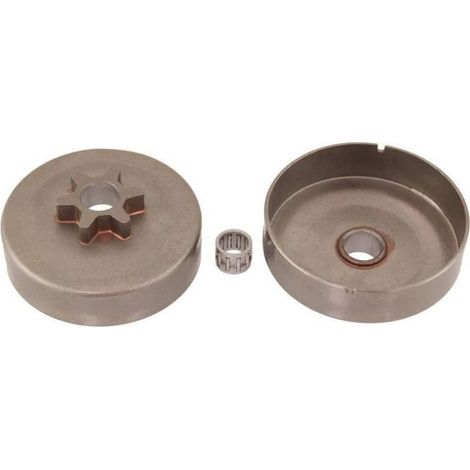 Pignon de chaîne pour tronçonneuse compatible Stihl 017/018/019/021/023/025 et MS170 à MS230 – acier trempé, 7 dents (1/3)