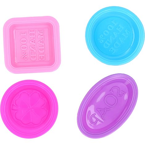 16 moules à gâteaux en silicone multifonctions pour la pâtisserie, la fabrication de fondant et de savon. (1/5)