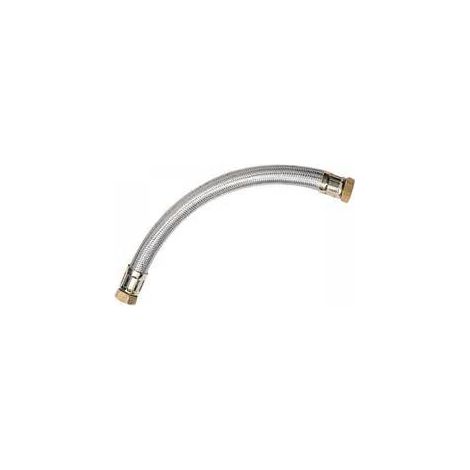 Watts – Flexible sanitaire Inox Ø19mm – Femelle/Femelle 3/4" (20/27) – Longueur 1 mètre – Débit 120L/min à 3 bars – Pression max 10 bars (1/4)
