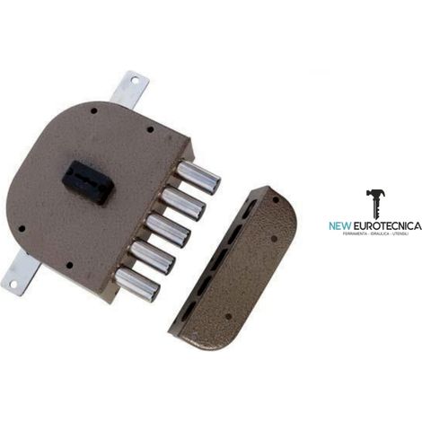 Serratura legno applicare 2200 plus cr entrata 60 mm (destra/sinistra) verso sinistra
