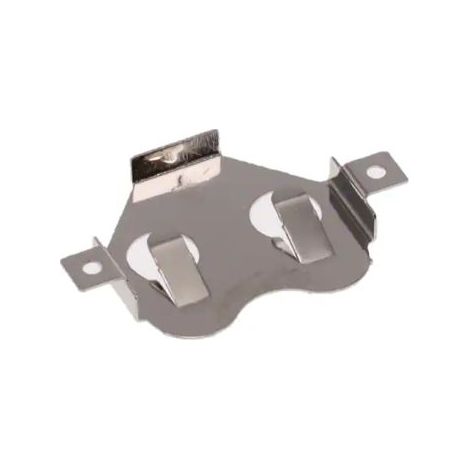 Clip pour pile 1 x RS PRO CR1620, raccordement Montage en surface ( Prix pour 1 )