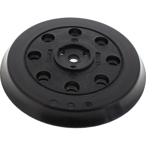 Plateau de ponçage mi-dur 125mm – Pour ponceuse Skil et Bosch – Compatible avec modèles 7400H1, 7425, 7430H1 – Pour bois dur et teck