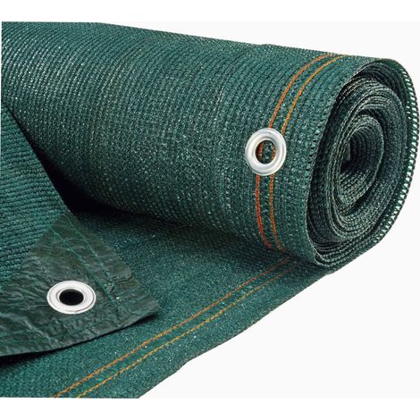 Verstärkter grüner Sichtschutz WERKA PRO 220g/m2 1,50 x 10 m