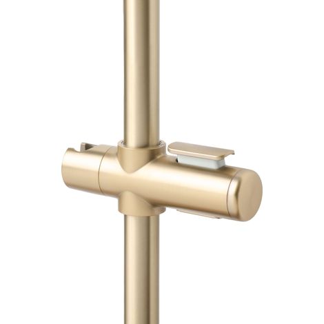 Soporte de ducha regulable Colección Bold - Oro Cepillado