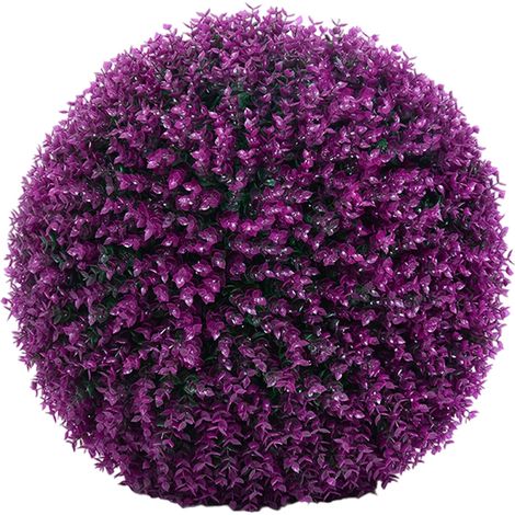 2 Boules de buis artificielles, résistantes aux UV, en PVC haute densité, pour jardin, balcon, mariage (1/5)