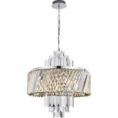 MARGOT CHROME 9xE14 Kronleuchter (1/5)