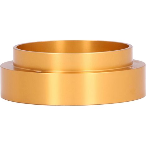 Kaffeedosierring mit magnetischem Dosiertrichter aus Edelstahl für Kaffeepulver, Zubehör für Kaffeemaschinen, Gold, 53 mm / 2,1 Zoll (1/5)