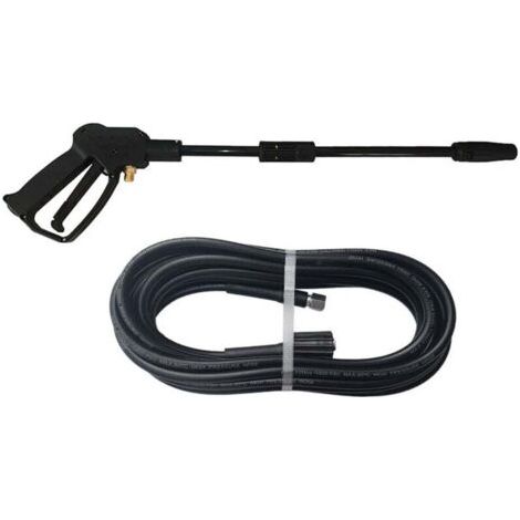 Pistolet de Nettoyage Haute Pression pour Voiture – Tuyau d'Arrosage 8m Réglable, Accessoire Maison, M14