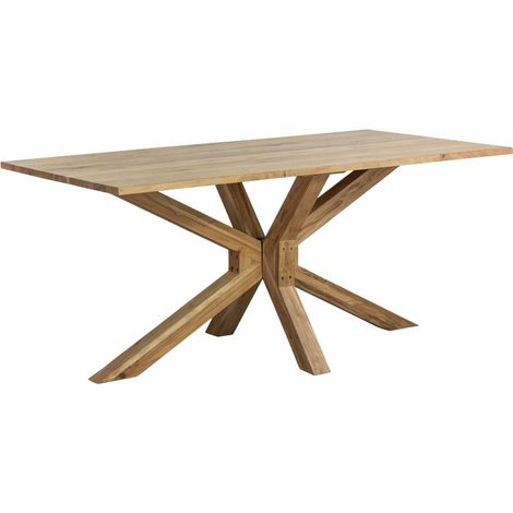 Table à manger rectangulaire en bois d'acacia Izel (1/5)