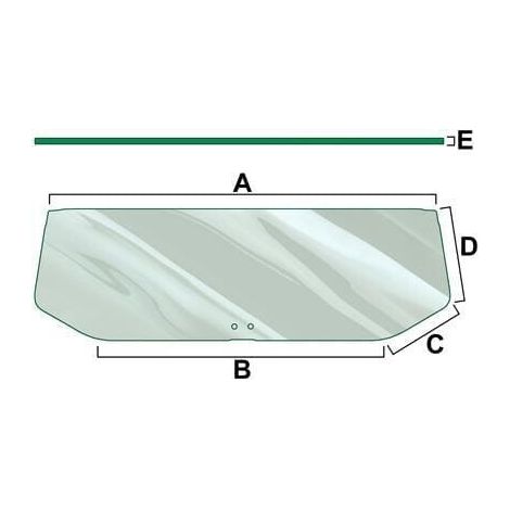 Vitre de cabine VAPORMATIC VPM7105