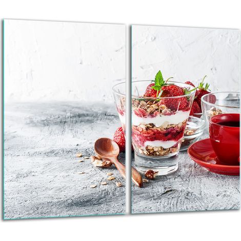Tagliere di vetro 2x 30x52 dessert (1/5)