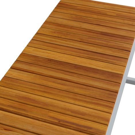 Mömax Loungegarnitur Ariella Hellgrau Outdoorstoff/Metall (1/5)