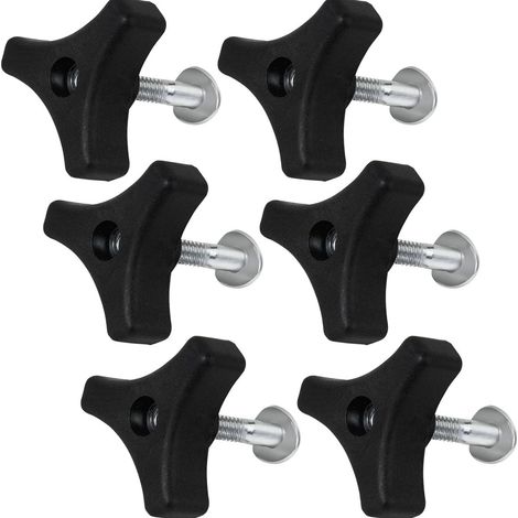 6Pcs Boulons De Poignée De Tondeuse à Gazon, écrous Et Boulons Universels Pour Poignée De Tondeuse à Gazon, Accessoires Pour Tondeuse à Gazon, Pièces De Remplacement Pour Tondeuses (1/5)