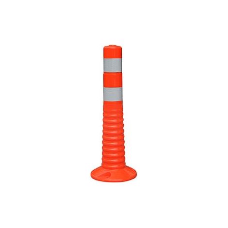 Barrière sécurité RS PRO Orange fluorescent x Haut. 750mm ( Prix pour 1 )