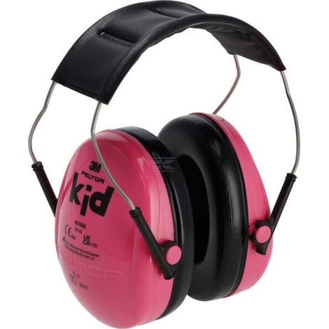 Orejeras para ni帽os 27dB rosa 3M H510AKP