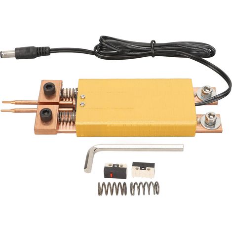 Stylo à Souder par Points Professionnel avec Déclencheur Automatique, Alimentation DC 4-12V pour Usage Domestique et Industriel, Doré (1/5)