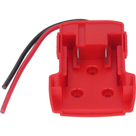 Adaptateur de connecteur de batterie avec borne fusible, convertisseur de batterie au lithium ABS sécurisé pour M18 18V (1/5)