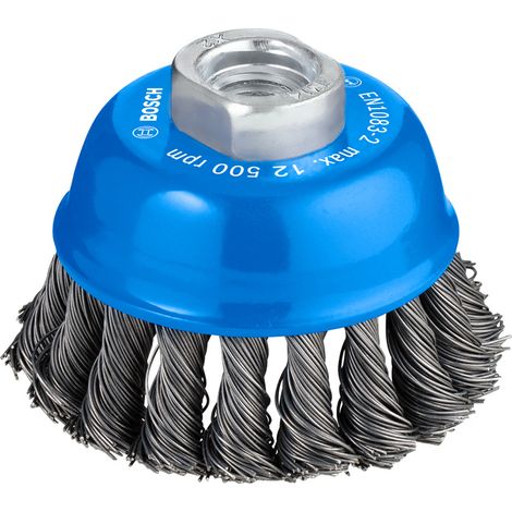 Bosch Brushing PRO Metal heavy Cup Brush 75 x 0.5 mm Thread 1608622029