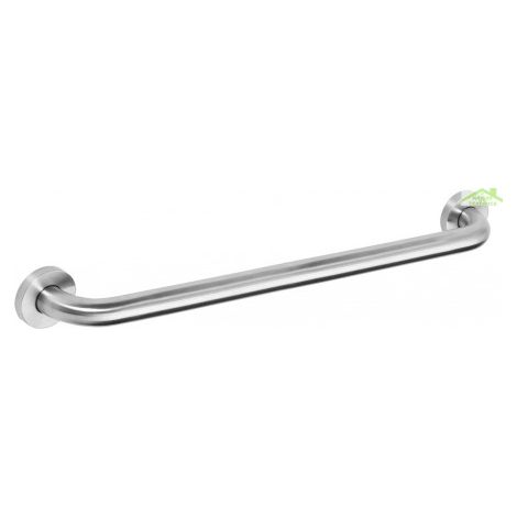 Barre de maintien de douche HELP en acier brossé-Argenté-88x8x10,6cm-Argenté-- (1/3)
