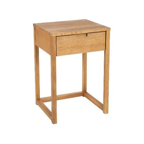 ANDREA HOUSE MU73119 Mesita De Noche Mad. Roble 45X40X60 - ref: MU73119