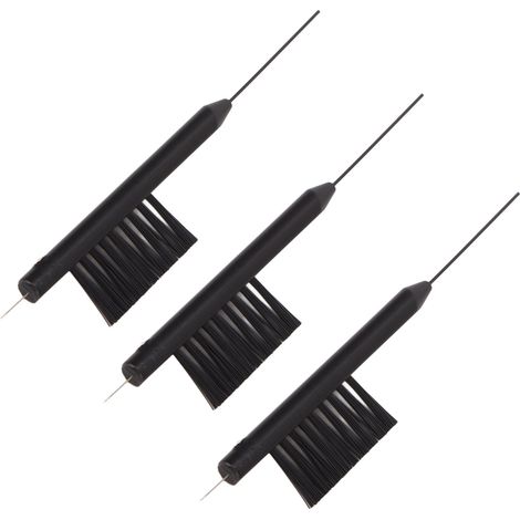 Brosse de Nettoyage pour Appareils Auditifs avec Kit de Nettoyage et Épingle à Cire, Ensemble de Nettoyage Portable pour Prothèses Auditives (1/5)